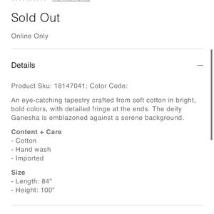 Ganesha tapestry urban outfitters